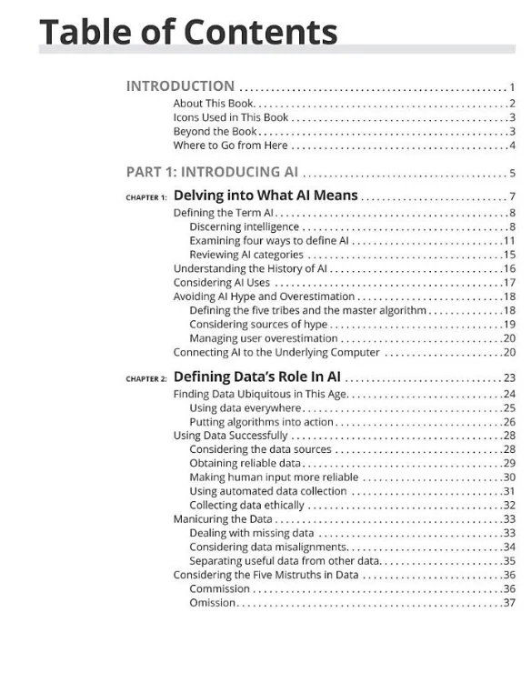 کتاب Artificial Intelligence For Dummies