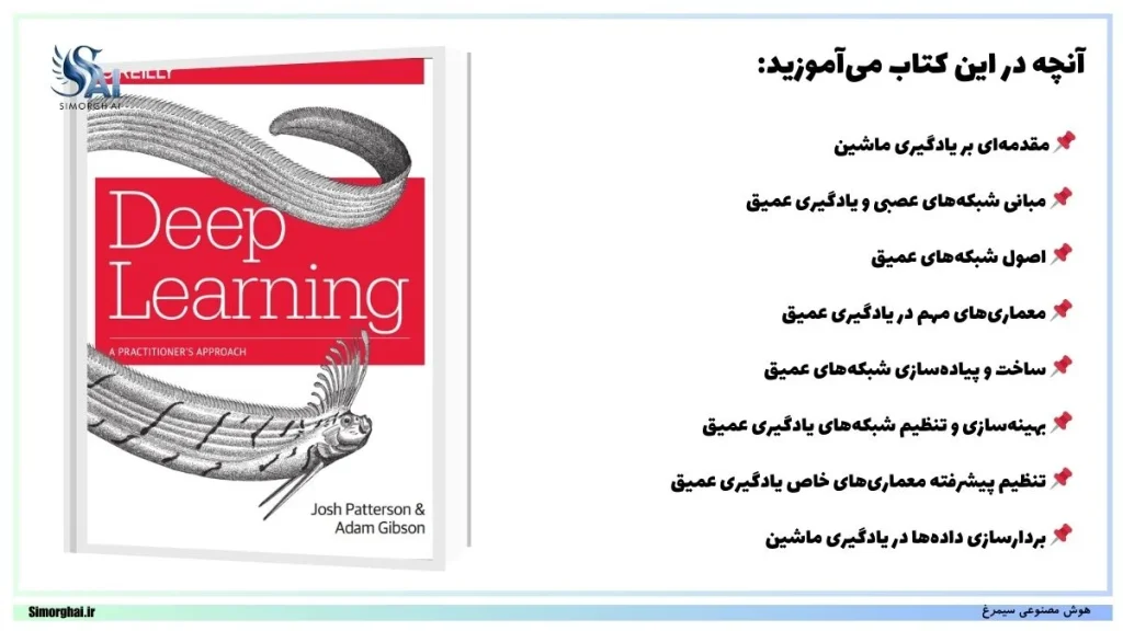فهرست کتاب Deep Learning A Practitioners Approach