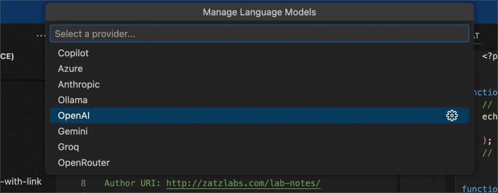 آموزش کامل استفاده از GPT-5 در VS Code با GitHub Copilot Pro 5 image 4