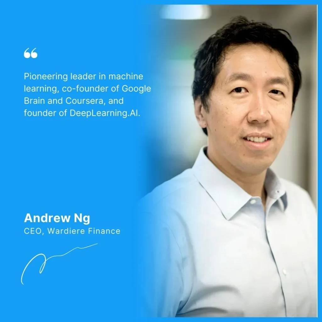 ۱. اندرو نگ Andrew Ng 
۱۰۰ فرد تأثیرگذار حوزه هوش مصنوعی در ایران، آمریکا و سایر نقاط جهان