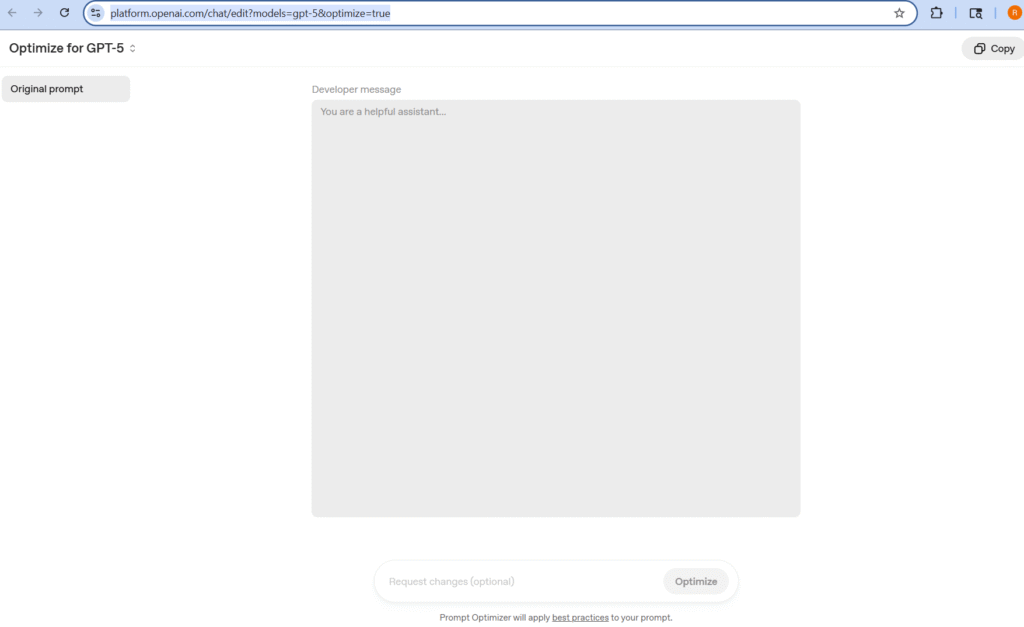Prompt Optimizer یا پرامپت آپتیمایزر چیست؟