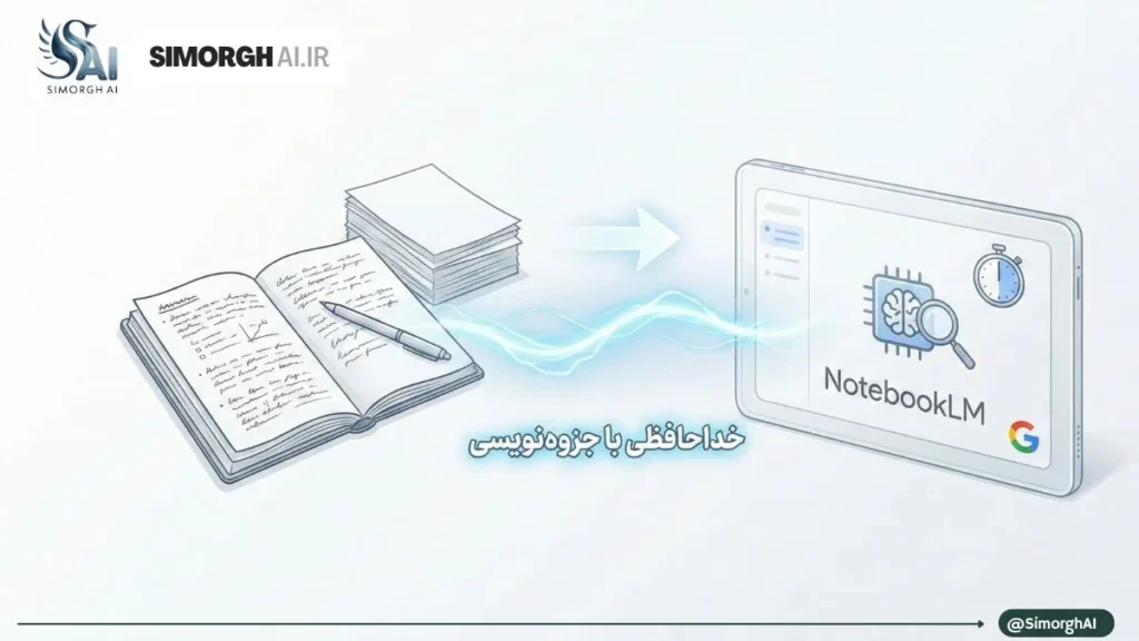 خداحافظی با جزوه‌نویسی؛ چگونه هوش مصنوعی NotebookLM زمان مطالعه شما را نصف می‌کند؟