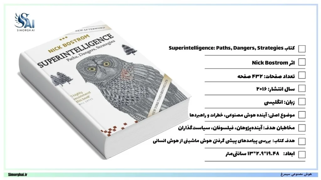 معرفی کتاب Superintelligence: Paths, Dangers, Strategies