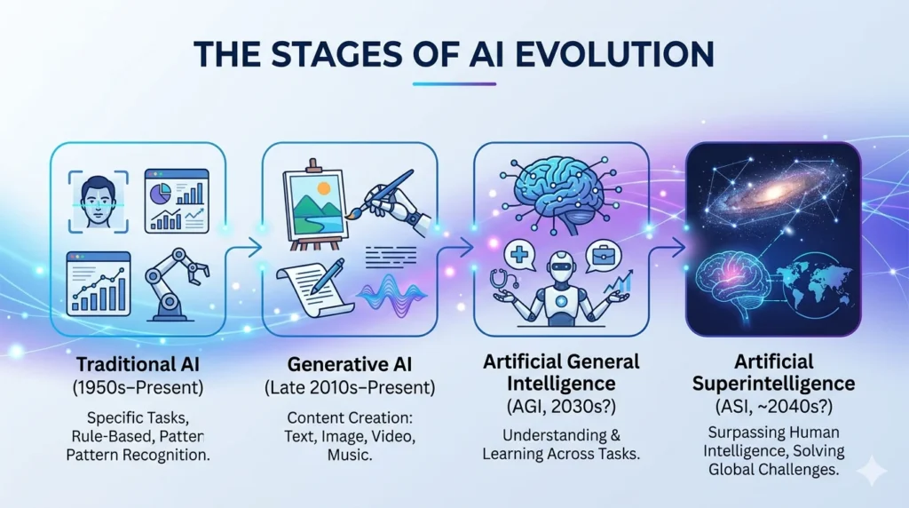 The Stages of AI Evolution
