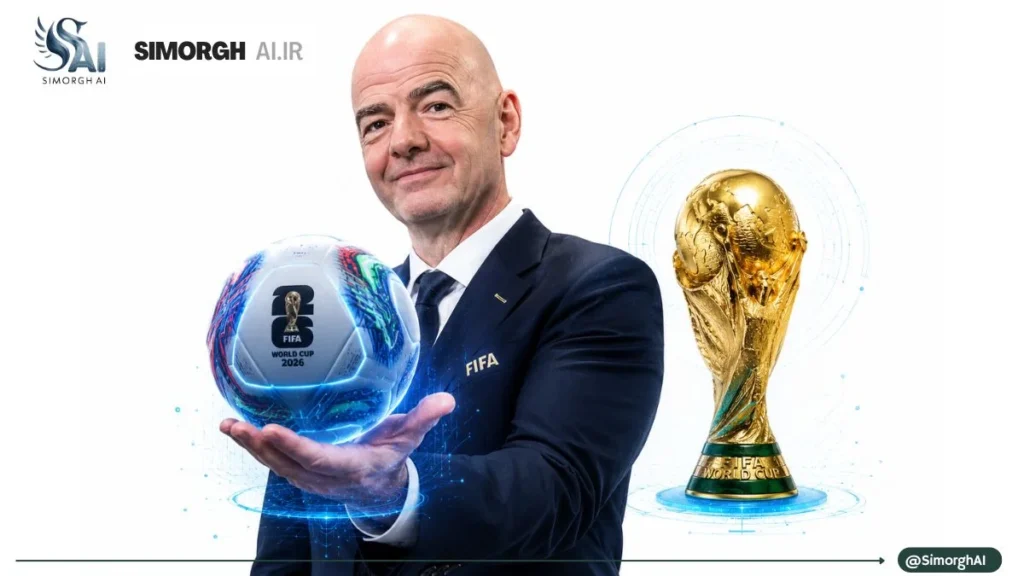 جام جهانی ۲۰۲۶؛ انقلاب هوش مصنوعی در مستطیل سبز infantino 2026