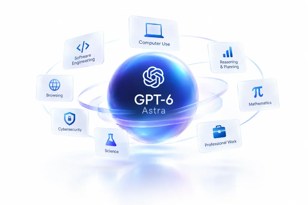 مدل GPT-۶ Astra: تحولی در کدنویسی و امنیت سایبری مدل GPT-6 Astra: تحولی در کدنویسی و امنیت سایبری